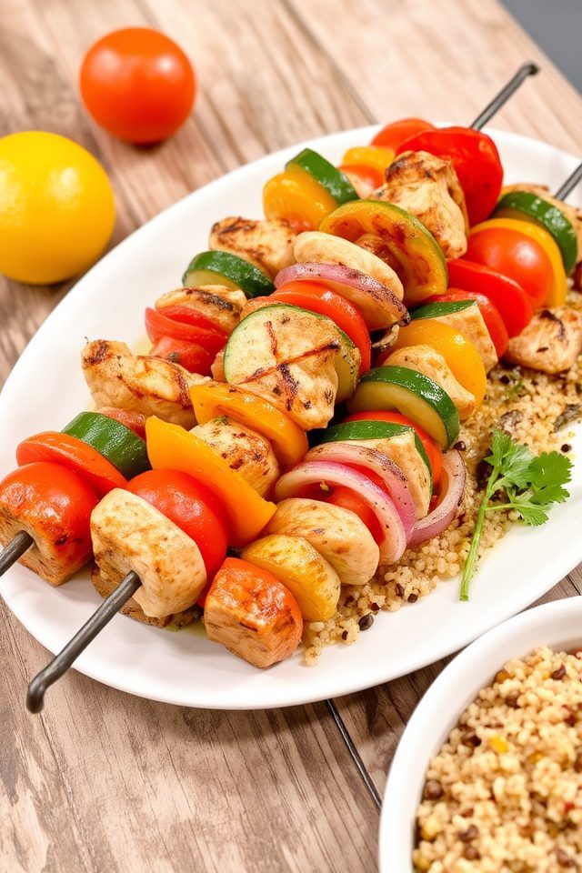 grilled chicken and quinoa