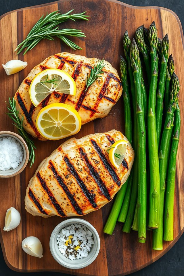 grilled chicken asparagus recipe