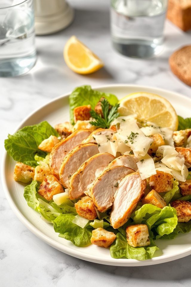 grilled chicken caesar salad