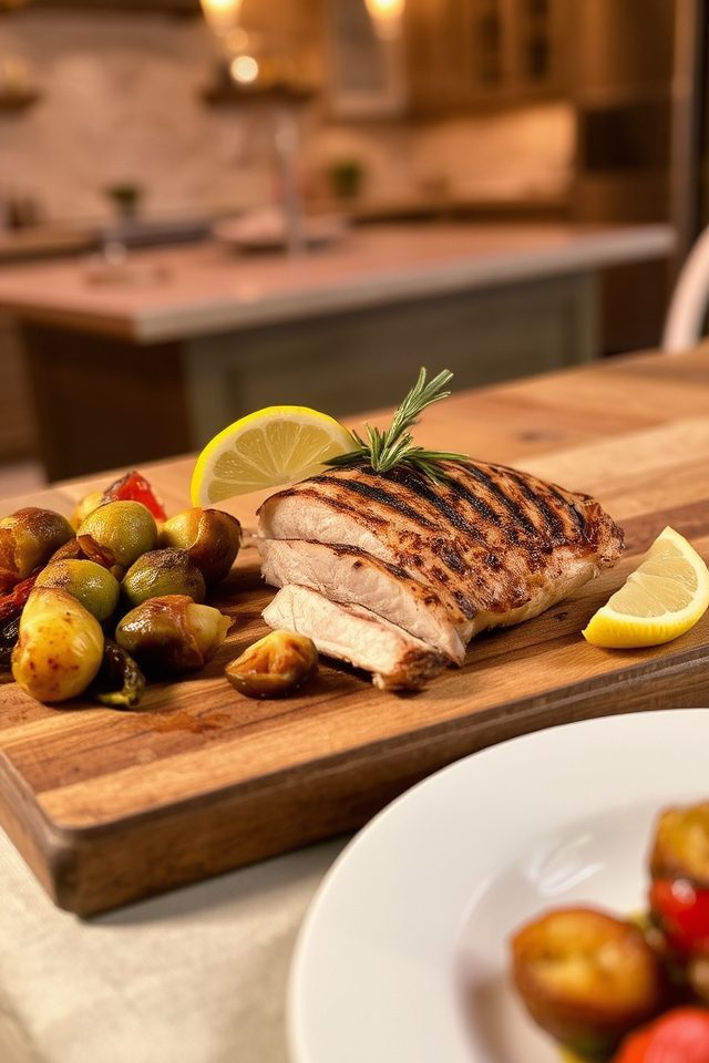grilled chicken dinner options