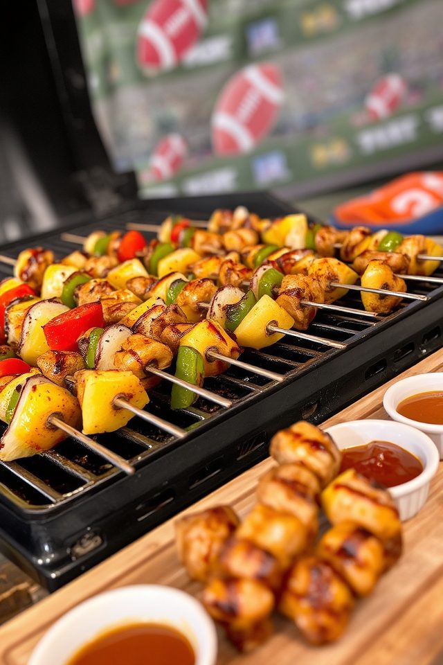 grilled chicken game snack