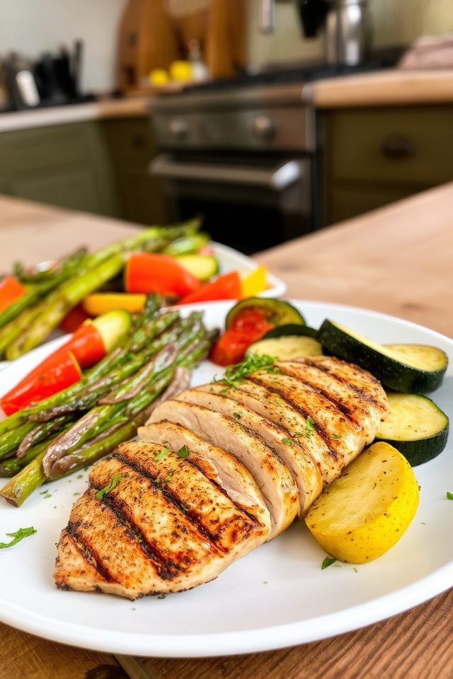 grilled chicken healthy meal