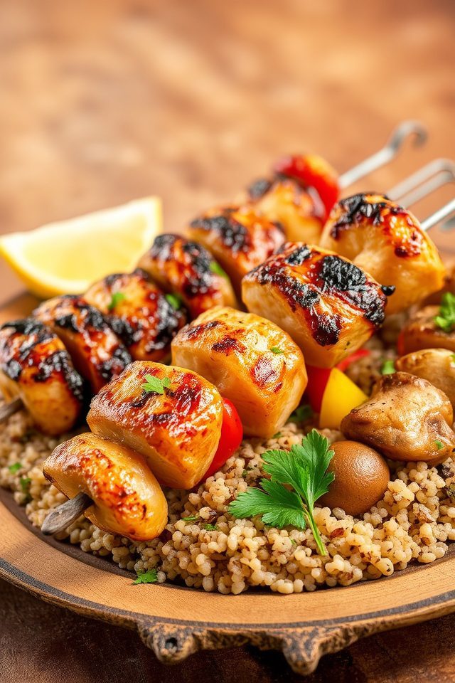 grilled chicken iftar meal