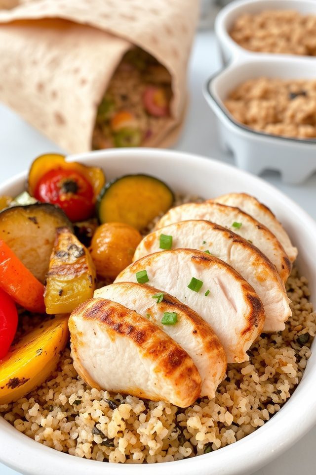 grilled chicken meal prep
