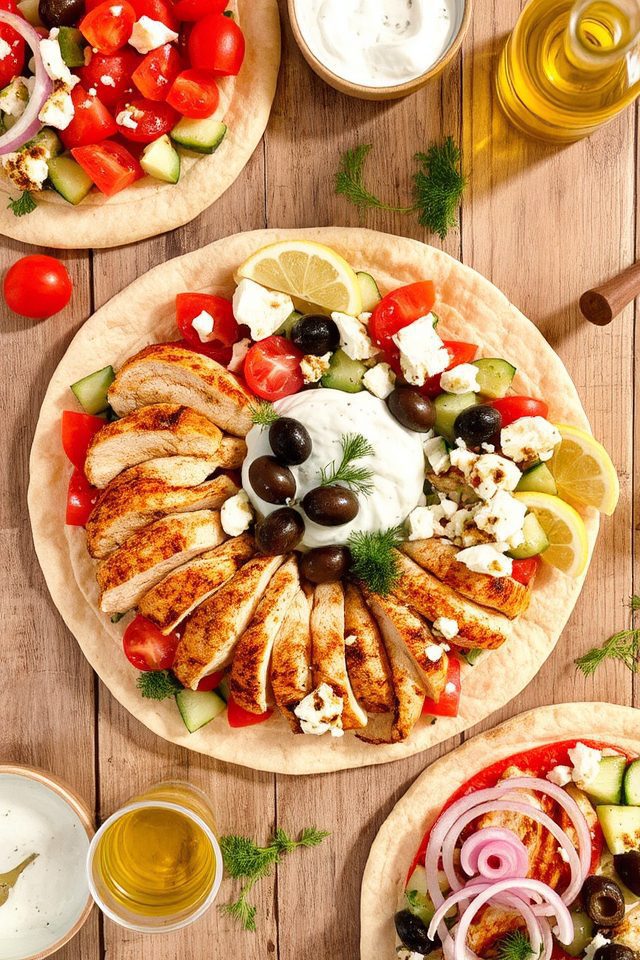 grilled chicken mediterranean bowl