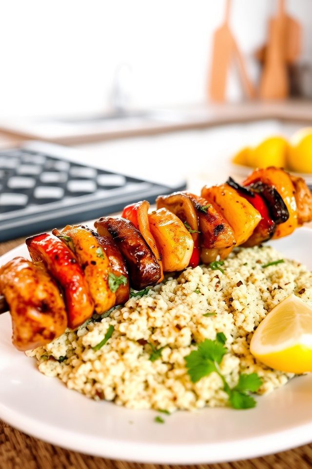grilled chicken quinoa bowl