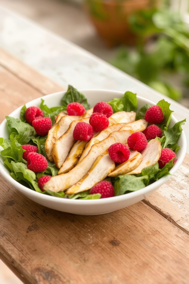 grilled chicken salad delight