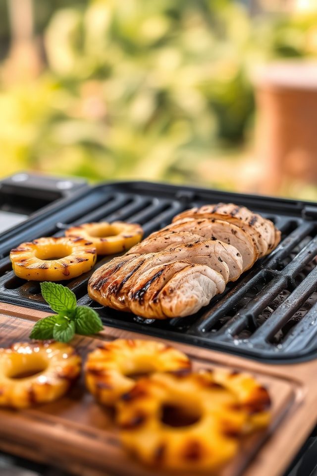 grilled chicken summer dish