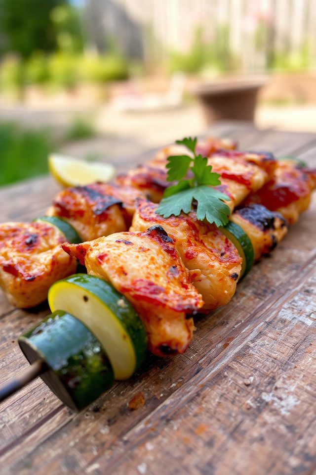 grilled chicken summer dish
