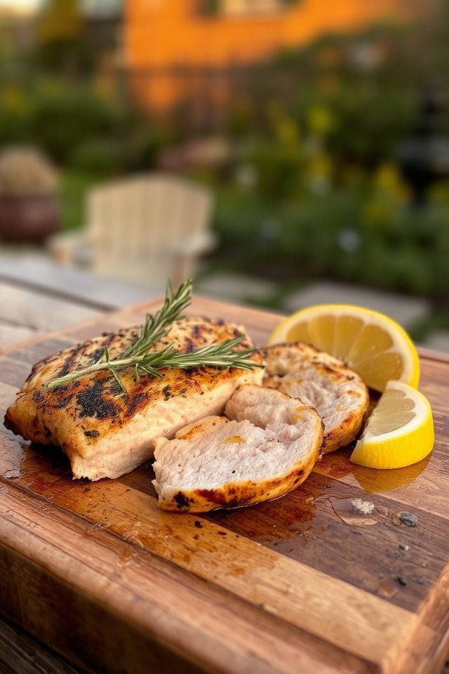 grilled chicken summer dish