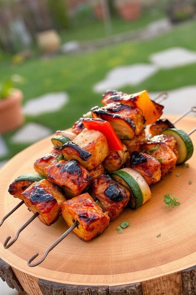 grilled chicken summer meal