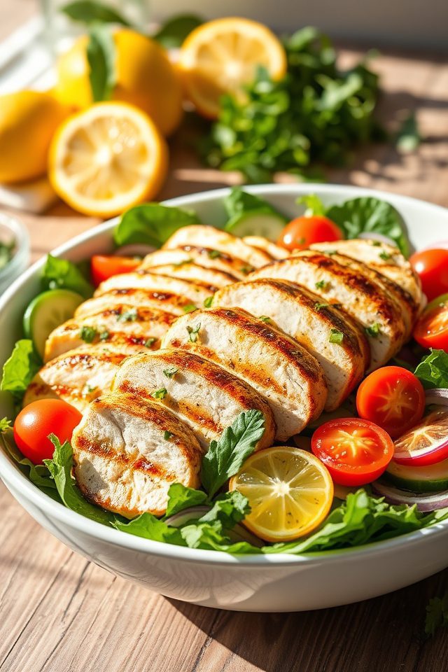 grilled citrus herb chicken