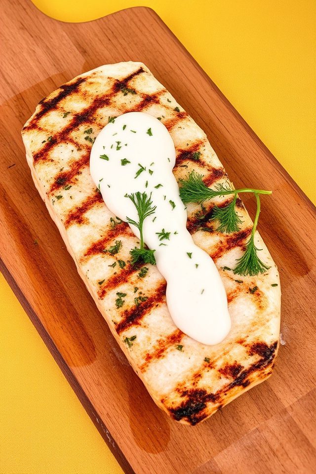 grilled fish summer dish