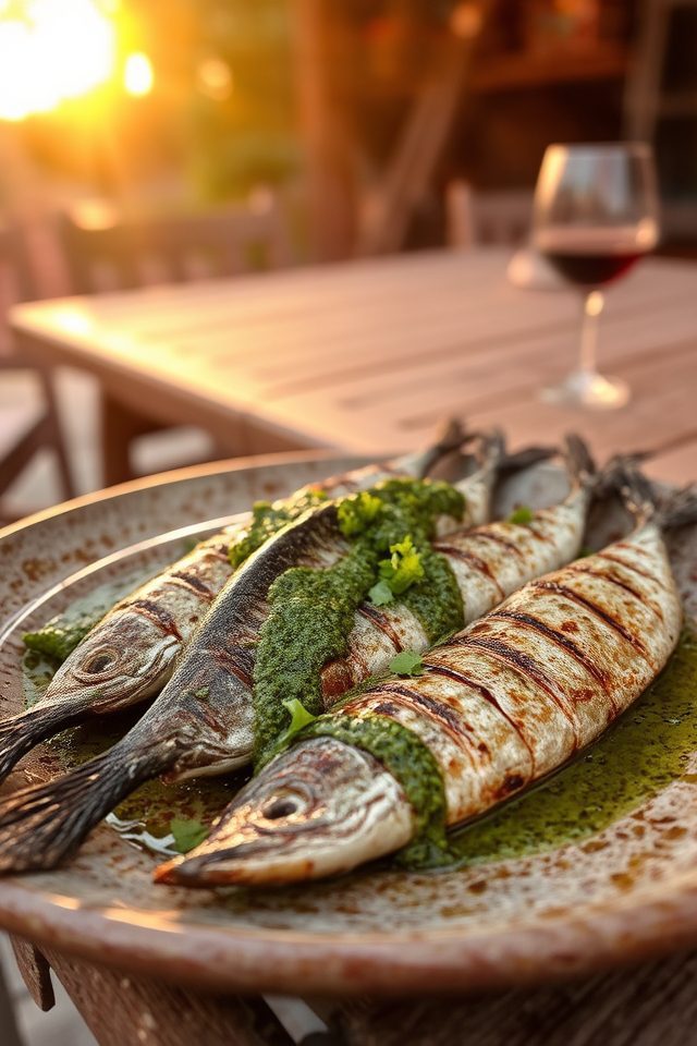 grilled fish summer recipe