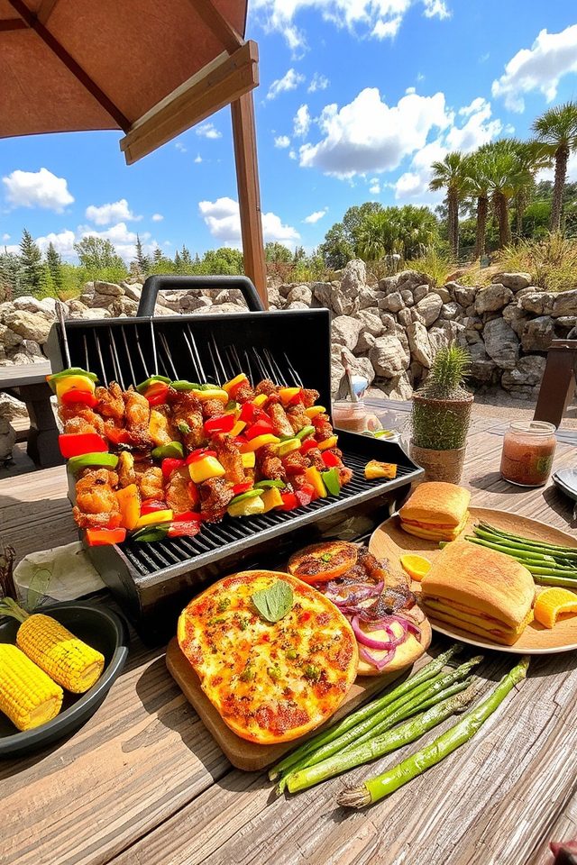 grilled food outdoor recipes
