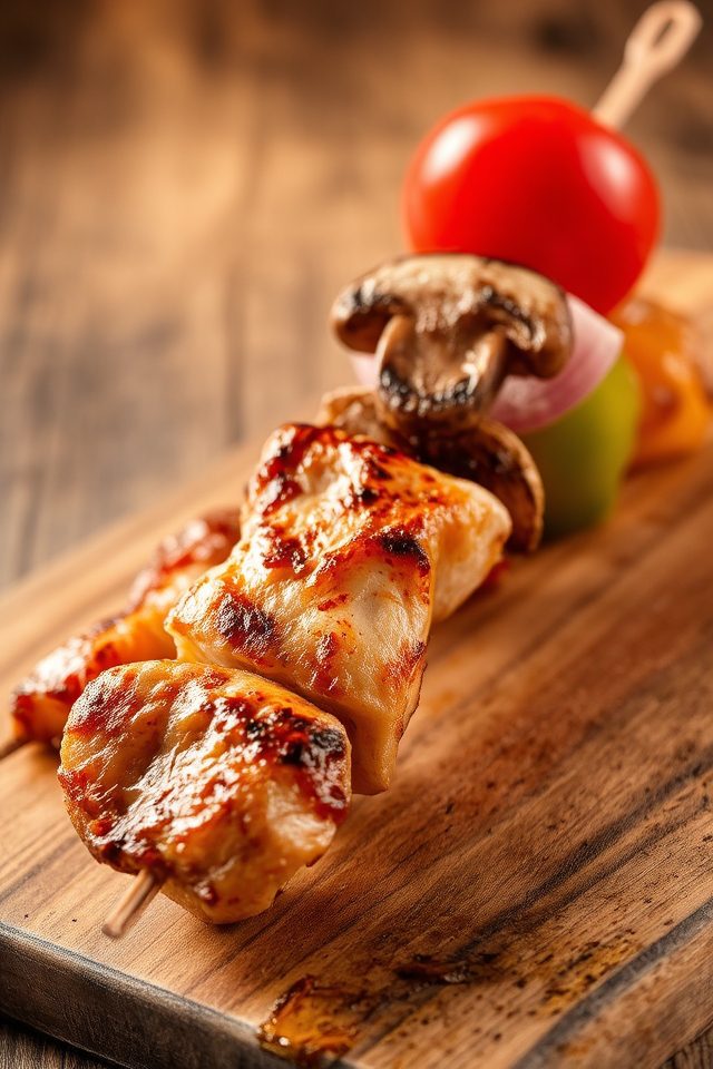 grilled high protein meal