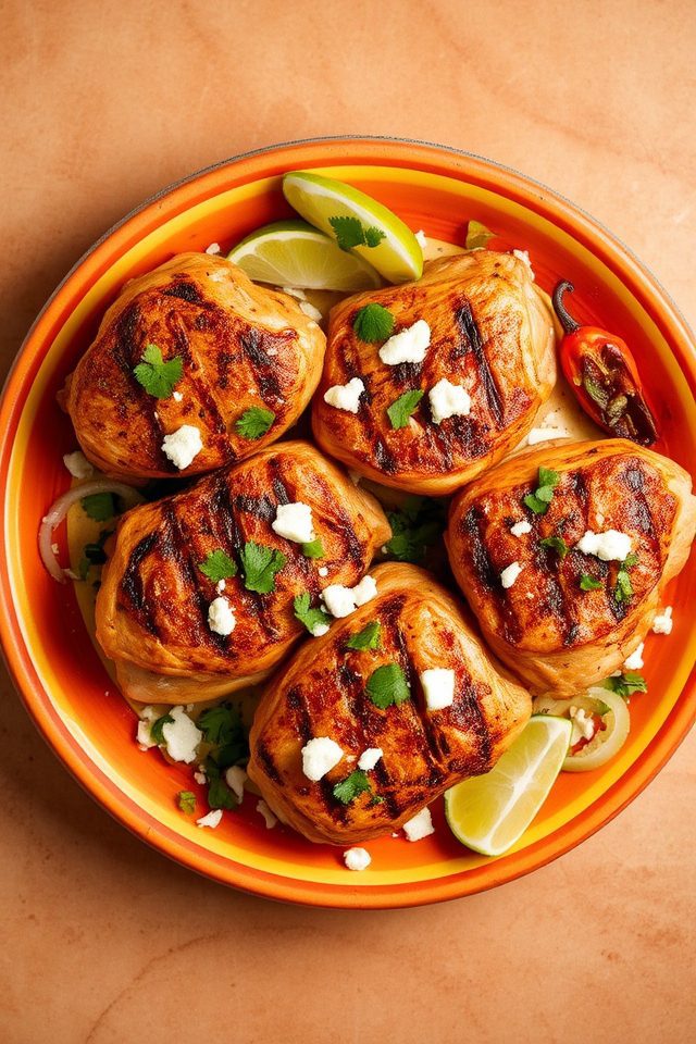 grilled mexican chicken dish