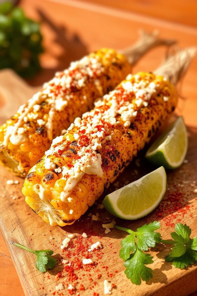 grilled mexican street corn