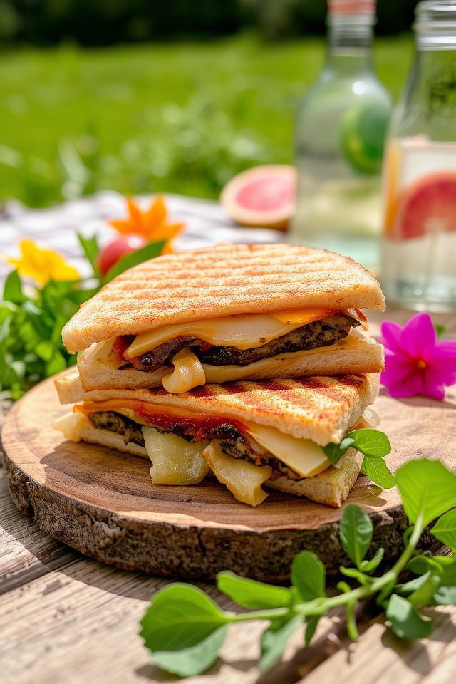 grilled picnic sandwiches recipe