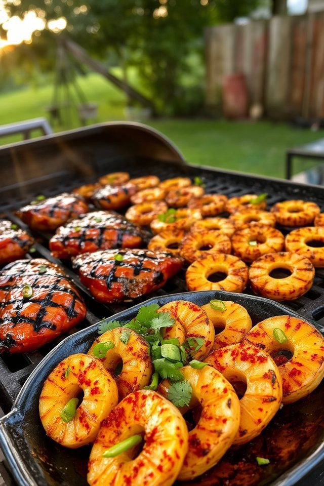 grilled pineapple teriyaki chicken