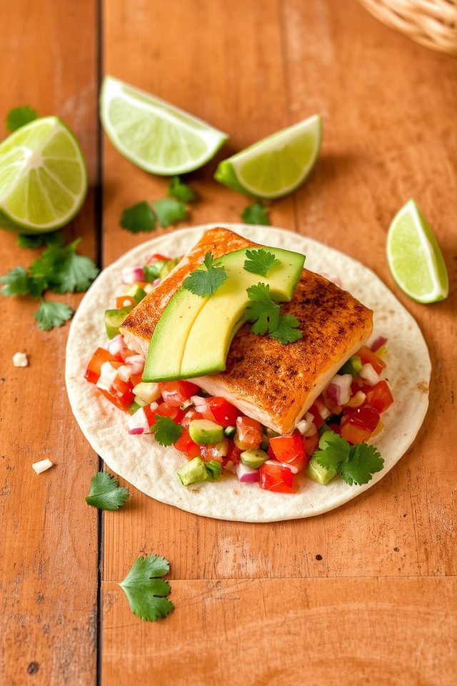grilled salmon tacos recipe