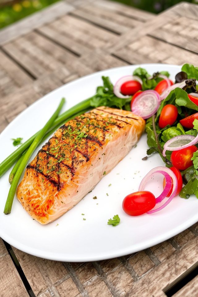 grilled seafood is delicious
