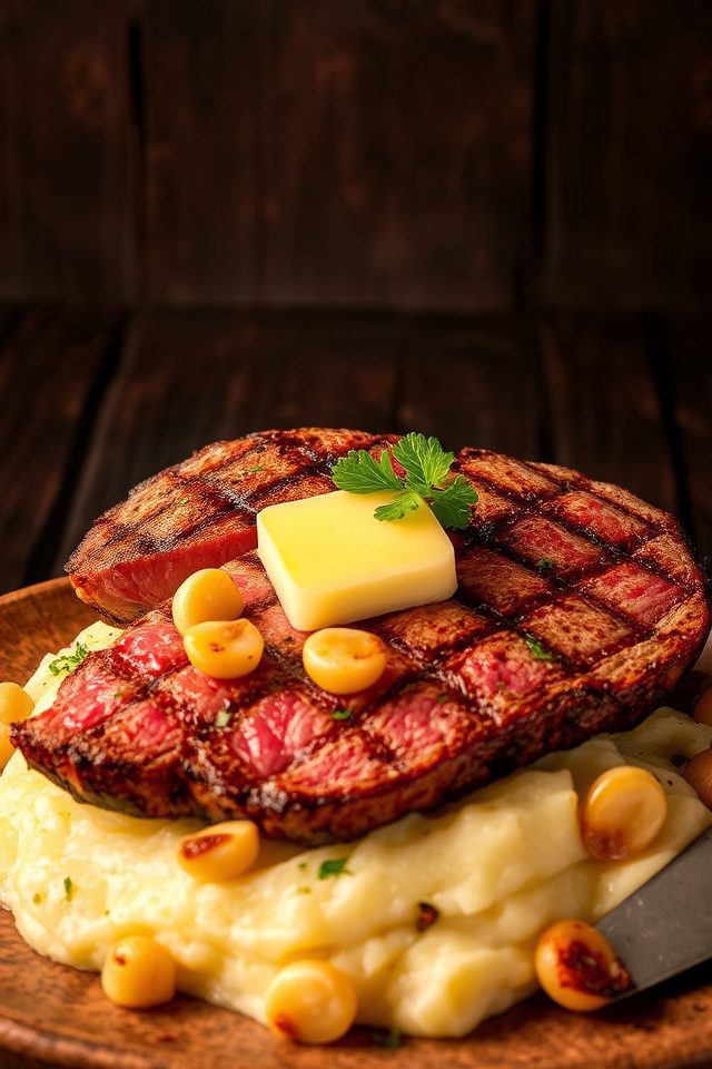 grilled steak date night