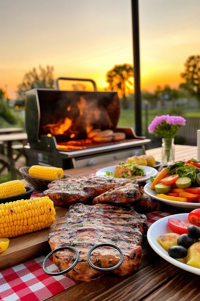 grilled summer night meals