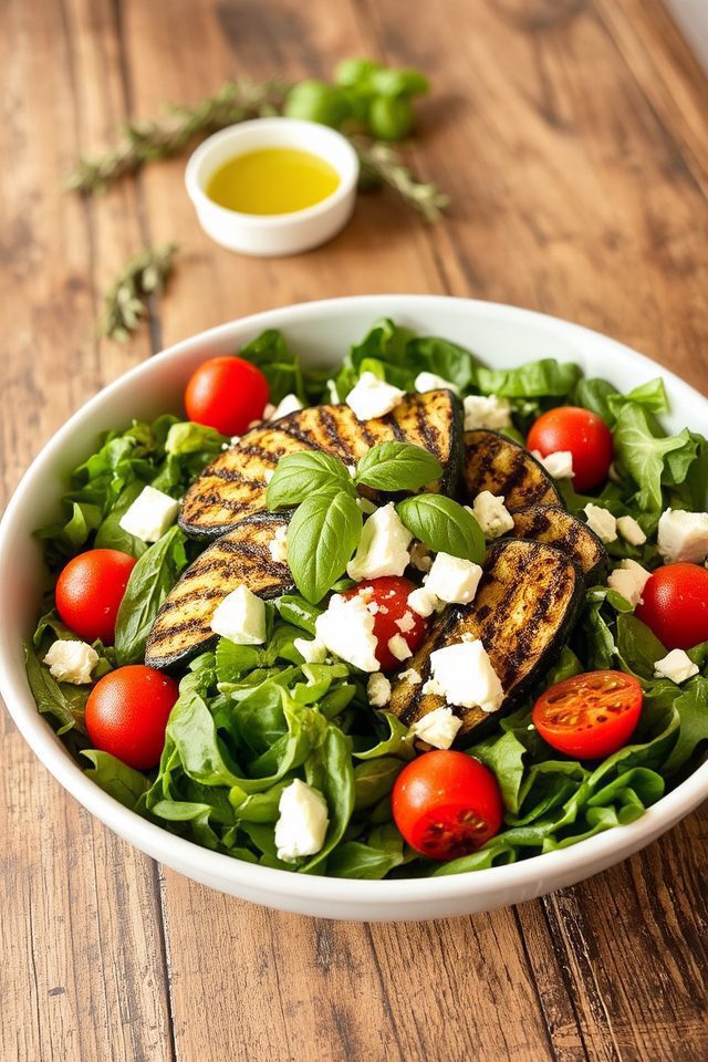 grilled summer zucchini salad