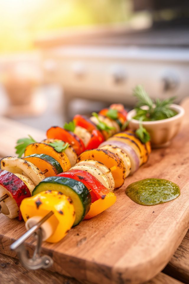 grilled vegetable summer dish
