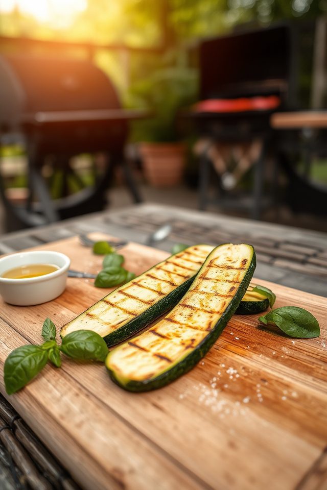 grilled zucchini summer side
