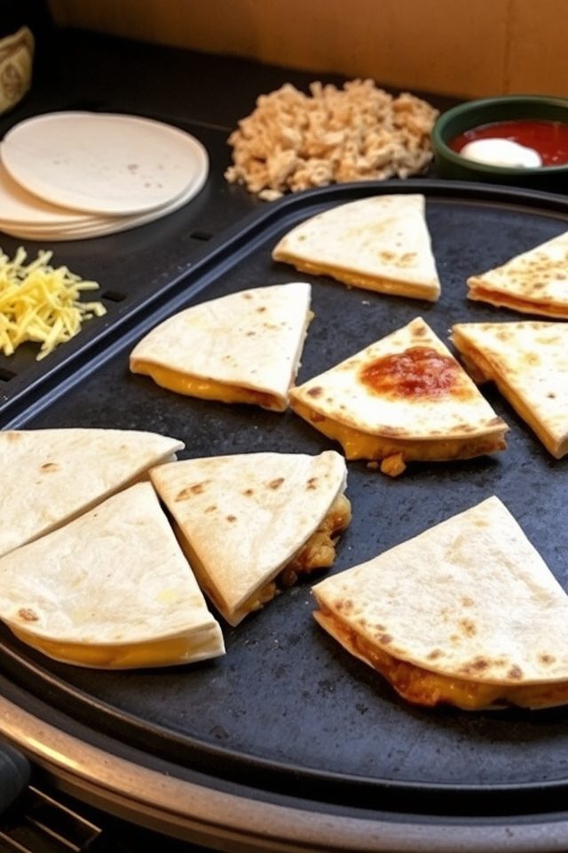 grilling quesadillas to perfection