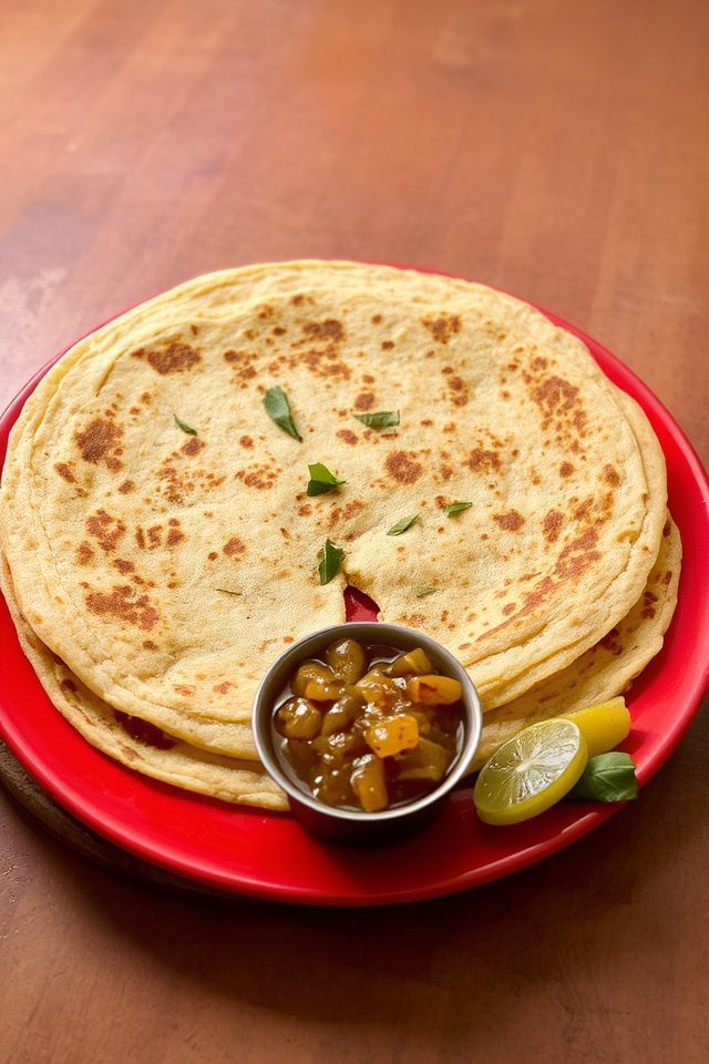 gujarati flatbread made deliciously