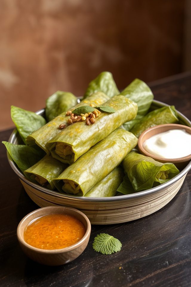 gujarati steamed leaf snack