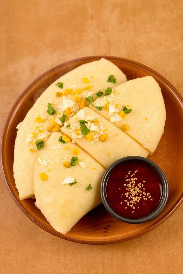 gujarati steamed savory cake
