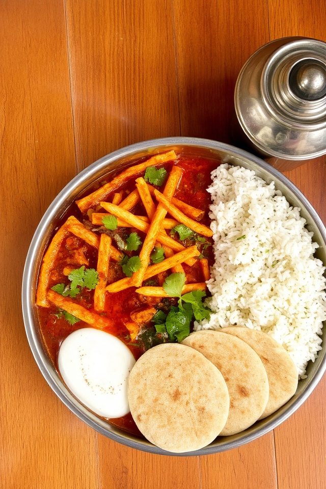 gujarati tomato curry dish