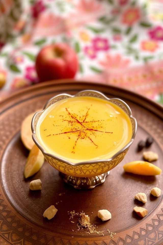 gujarati yogurt dessert dish