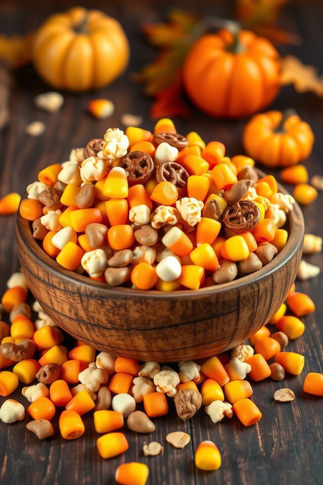 halloween sweet snack mix