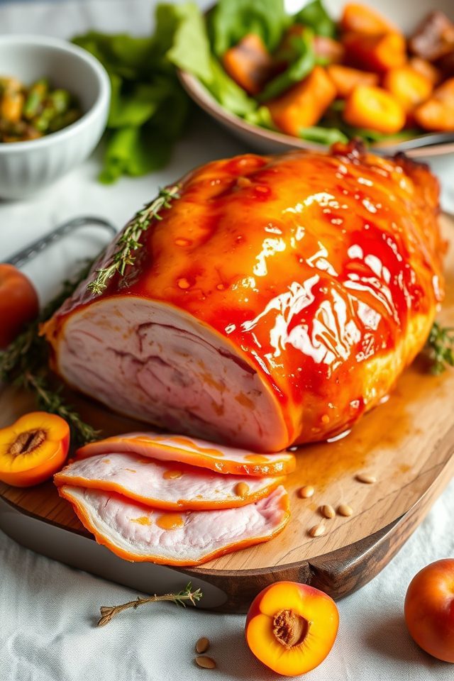 ham apricot dijon glaze