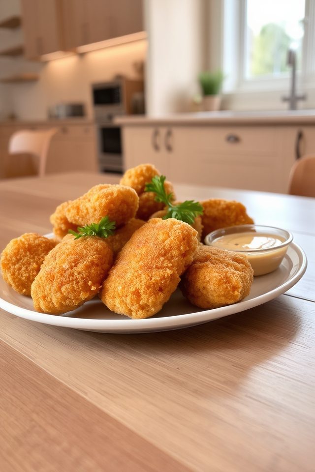 healthier baked chicken nuggets