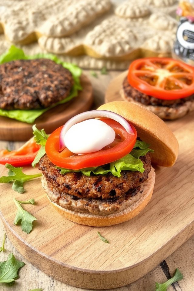 healthy alternatives to burgers
