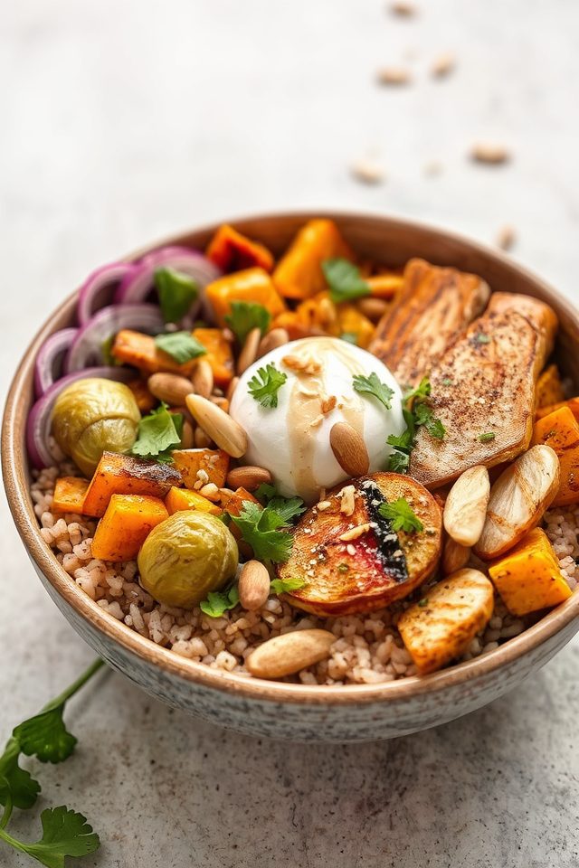 healthy and filling meal