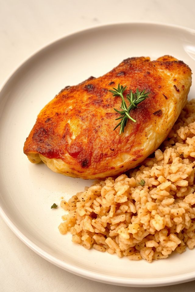 healthy and flavorful meal