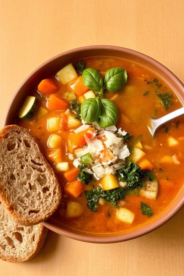 healthy and nutritious soups