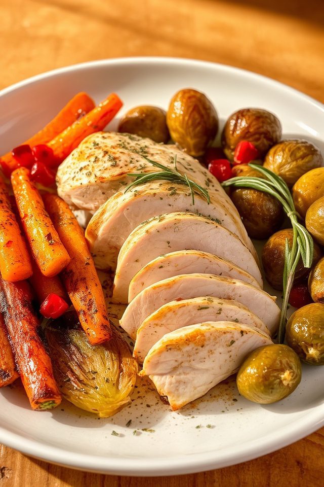 healthy baked chicken dish