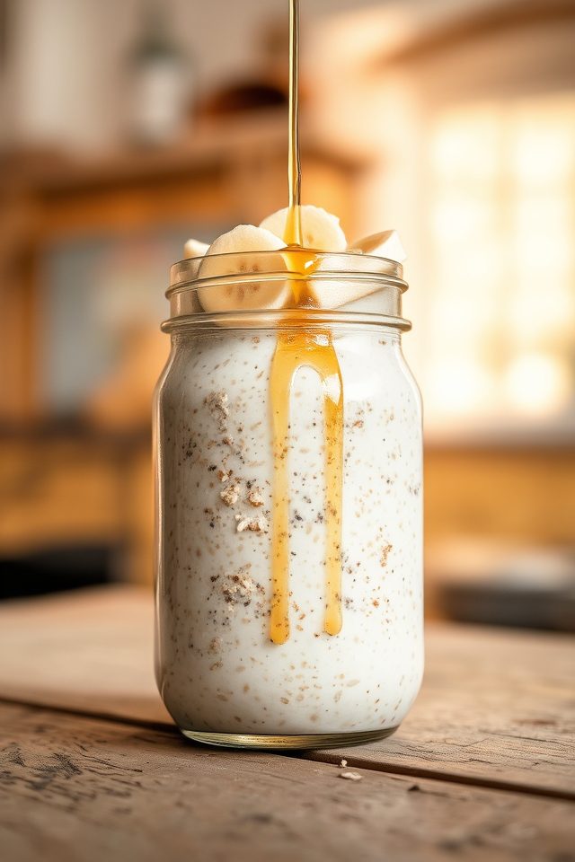healthy banana breakfast option