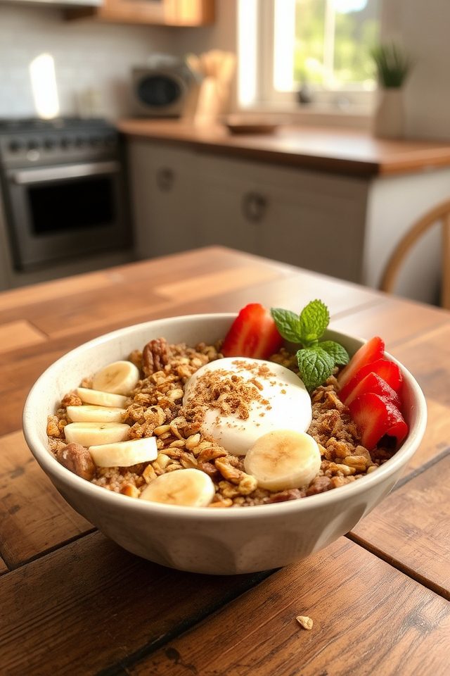 healthy breakfast bowl options
