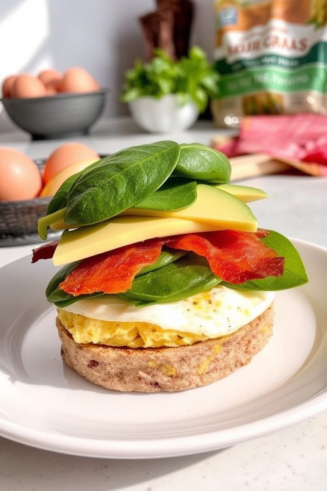 healthy breakfast sandwich options
