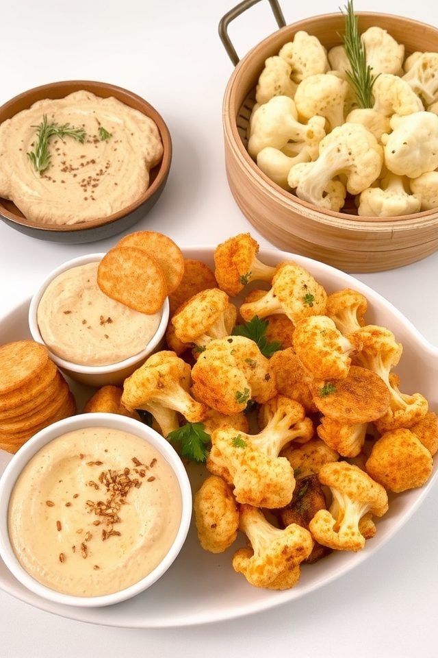 healthy cauliflower snack options