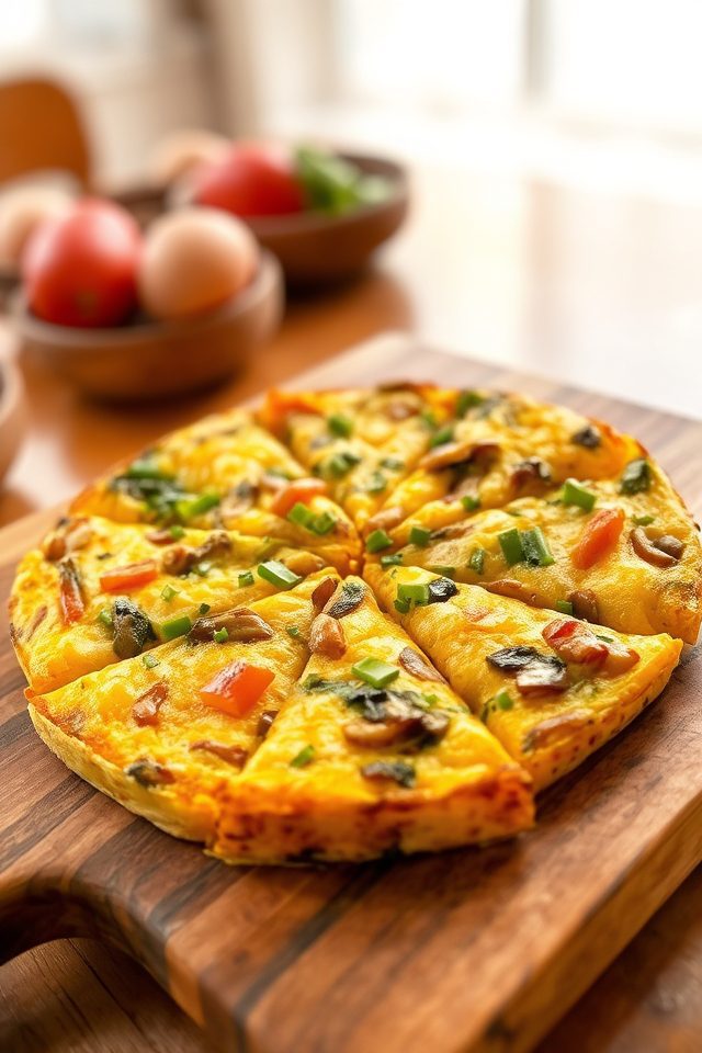 healthy egg morning meal